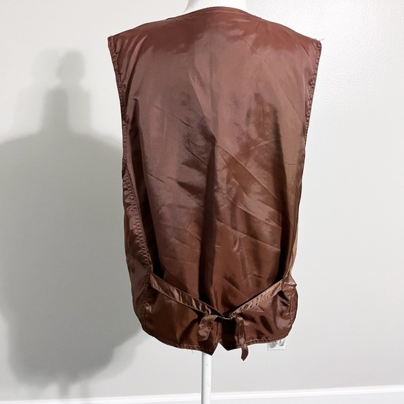 Shafmaster Vintage Leather Vest - Picture 2 of 4